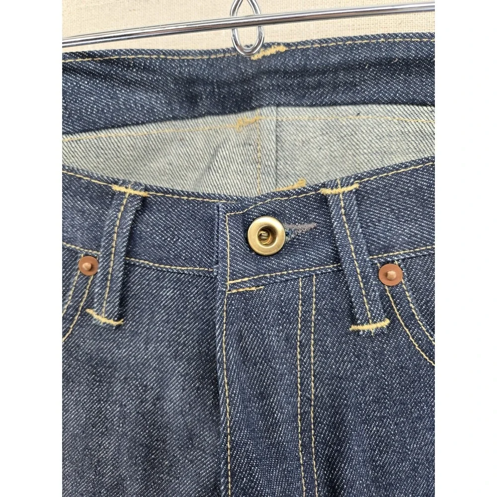 Baird Jeans Shorts Mens 30 Selvedge Jorts Raw Blue Japan Denim Slim Made in USA